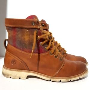 Timberland X Pendleton women's boots SZ 8